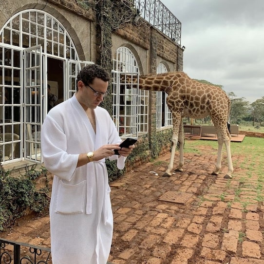 Timothy Sykes Giraffe