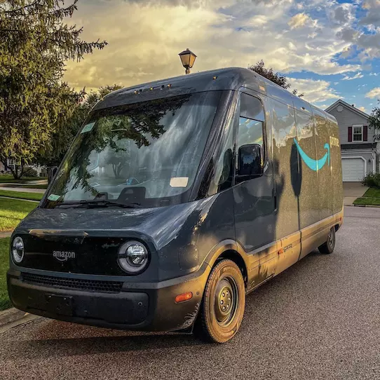 Amazon Electric Delivery Van